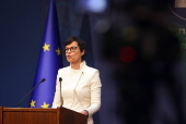 European Commissioner for Enlargement Marta Kos visits Serbia