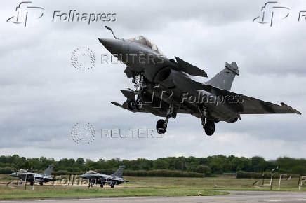 The French Navy's Landivisiau Air Base in Saint-Servais