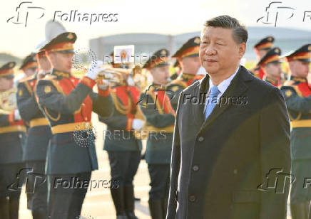 Chinese President Xi Jinping arrives in Moscow ahead of Victory Day celebrations