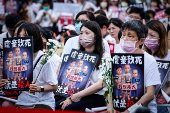 Anti-child abuse protest in Taipei