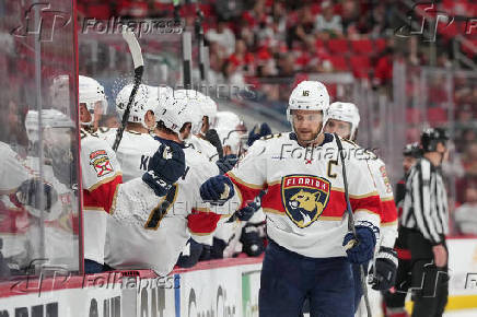 NHL: Stanley Cup Playoffs-Florida Panthers at Carolina Hurricanes