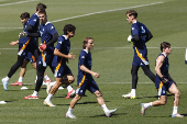 Entrenamiento del Real Madrid