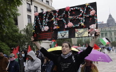 Solidarity protest for Palestine in Bucharest