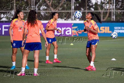 Treinos Seleção Brasileira Feminina