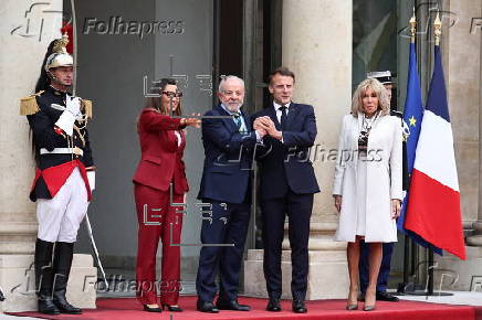Brazilian President Lula visits France