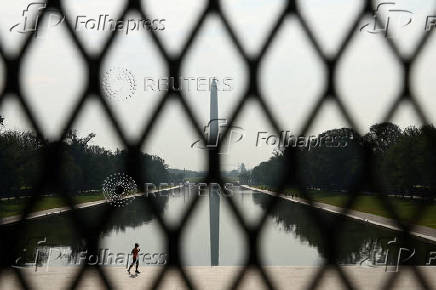 FILE PHOTO: Preparations for the U.S. Army 250th anniversary parade, in Washington