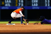 MLB: Houston Astros at Colorado Rockies