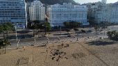 Protest against the expansion of oil exploration in the Amazon ahead of the BRICS Summit, in Rio de Janeiro