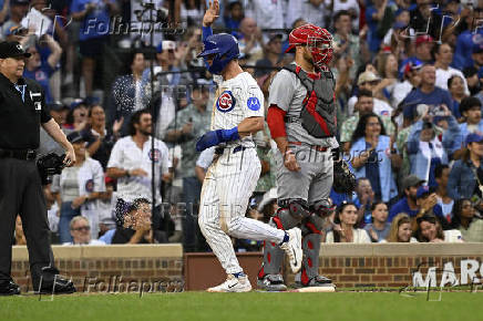 MLB: St. Louis Cardinals at Chicago Cubs