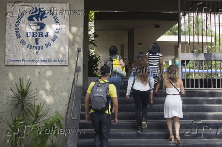 Fachada da UERJ - Universidade do Estado do Rio de Janeiro