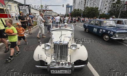 Moscow Transport Day celebrations