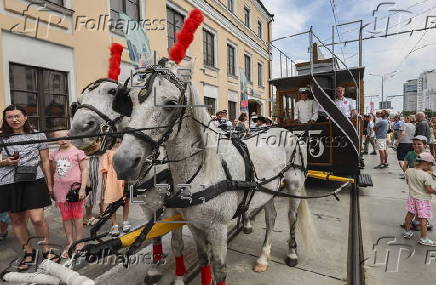 Moscow Transport Day celebrations
