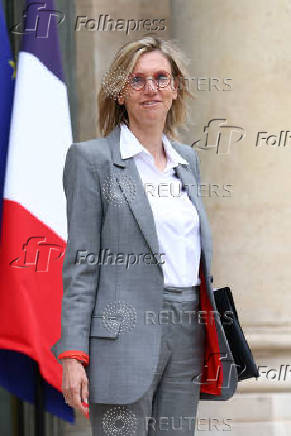 Weekly cabinet meeting at the Elysee Palace in Paris