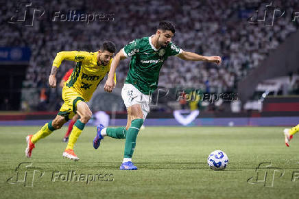 Partida entre Palmeiras e Mirassol pelo Campeonato Brasileiro 2025