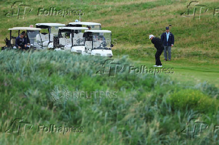 U.S. President Trump visits Scotland