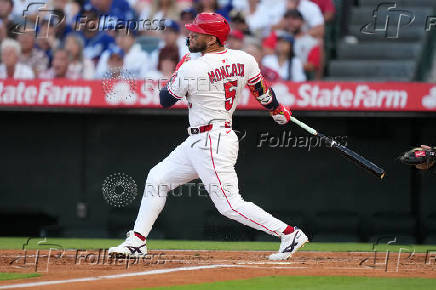 MLB: Los Angeles Dodgers at Los Angeles Angels