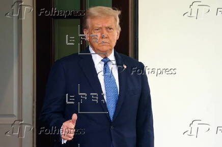 Norway's Prime Minister Jonas Gahr Store meets US President Trump at White House