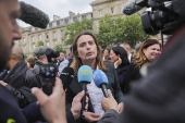 Rally against Islamophobia in Paris following man's stabbing in southern France mosque