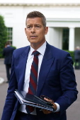 US Transportation Secretary Sean Duffy speaks to the media at the White House