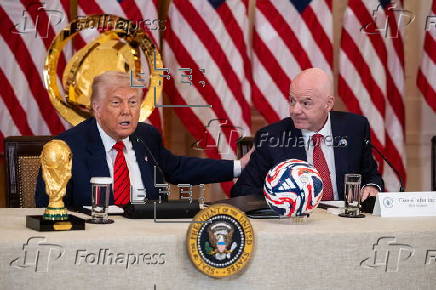 FIFA Task Force meeting in the East Room of the White House
