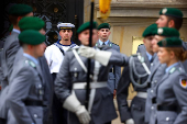 Swearing-in ceremony for new recruits of the German armed forces Bundeswehr, in Berlin
