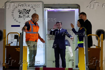 French President Macron visits Vietnam
