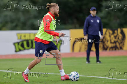 Entrenamiento selección de fútbol de Paraguay