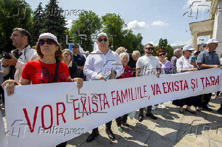 Family March in Moldova