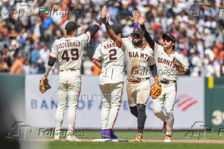 MLB: Cleveland Guardians at San Francisco Giants
