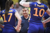 CEV Women's Volleyball European Golden League semifinal - Ukraine vs Sweden
