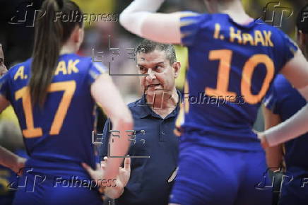 CEV Women's Volleyball European Golden League semifinal - Ukraine vs Sweden