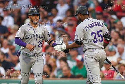 MLB: Colorado Rockies at Boston Red Sox