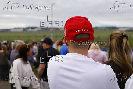 US President Donald J. Trump visit to Scotland