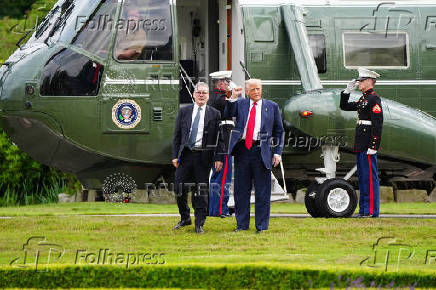 U.S. President Donald Trump visits Scotland