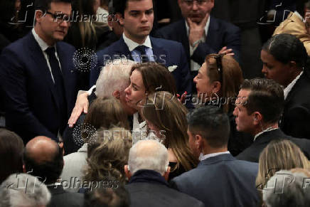 Tribute for Colombian Senator Miguel Uribe Turbay at Colombia's Congress, in Bogota