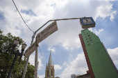 Local onde ficava o edifício Wilton Paes de Almeida, no largo do Paissandu, em SP