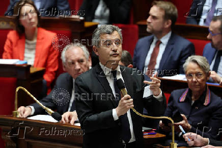 Questions to the government session at the National Assembly in Paris