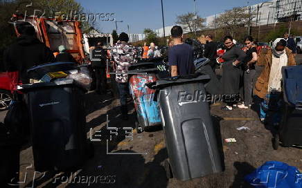 Rubbish piles high across Birmingham as bin strike continues