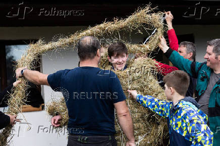 Easter celebration Marching Judas