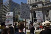 People Rally to Protest Trump policies and Billionaires agenda