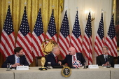 FIFA Task Force meeting in the East Room of the White House