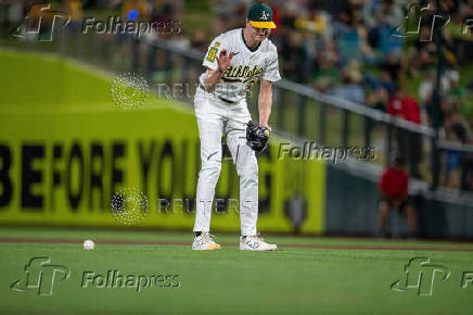 MLB: Seattle Mariners at Athletics