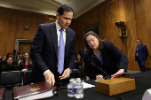 Senate Foreign Relations Committee hearing on U.S. President Trump's State Department budget request for the Department of State, on Capitol Hill in Washington