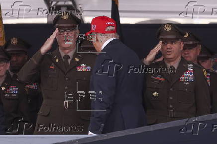 US President Trump delivers commencement address at US Military Academy