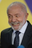 Lula em coletiva de imprensa sobre balanço do governo