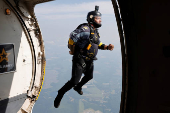 Golden Knights parachute team train in North Carolina before participating in U.S. Army's 250th anniversary celebrations