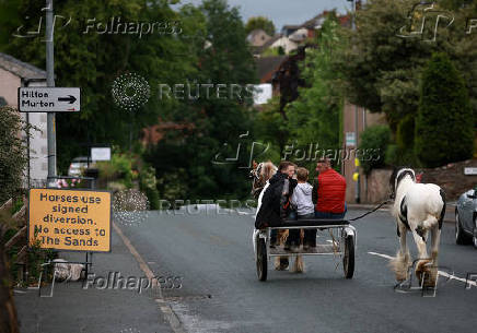 Annual horse fair in Appleby-in-Westmorland