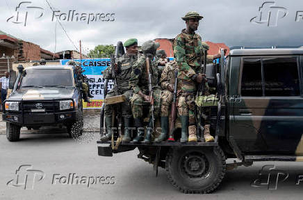 FILE PHOTO: FILE PHOTO: M23 officials attend at the opening ceremony of CADECO in Goma