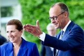 Denmark's Prime Minister Frederiksen visits Germany