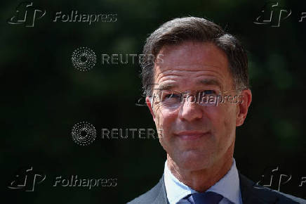 Foreign ministers and NATO Secretary General Mark Rutte meet, in Rome